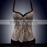 OEM Leopard Adult Baby Doll Skirt Lingerie Shantou Underwear thumbnail-1