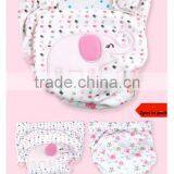 2013 New Design Embroidery Baby Girl Training Pants in High Quality