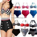 Wholesale Summer Women Sexy Black Halter Wimwear thumbnail-4