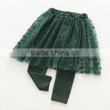 Spring Solid Color Cotton Tutu Girls Skirt Leggings thumbnail-4