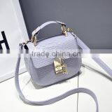 2017 Mini Chain C Snake pu Leather Shoulder Bag Woman Pink Handbag thumbnail-3