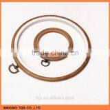 Wholesale Cross Stitch Accessory ABS Wooden Pattern Embroidery Hoops thumbnail-4