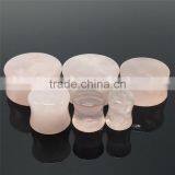 Bulk Rose Quartz High Polished Organic Stone Ear Expander Stone Ear Stretcher thumbnail-6