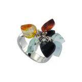 Sell 925 Sterling Silver Ring With Semi-Precious Stone thumbnail-1
