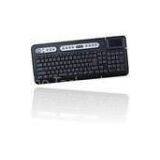 IP65 / NEMA4X PS2 or USB Interface Rugged Panel Mount Metal Keyboard With Touchpad