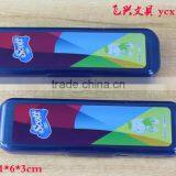 Curtom Logo Print Transparent Colorful Plastic Pencil Case Pen Boxes thumbnail-5
