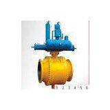 API 607 Hydraulic Trunion Ball Valve For Gas Industry , 1500lb DN50-DN1200 Valve