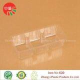 Clear Round Plastic Disposable Food Tray thumbnail-3