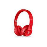 Beats By Dre SOLO2 Wired Red Headphones LUXE
