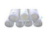 Polyester Filter Bags With Single Side Singeing Finish 130 * 2450mm in Metallurgy