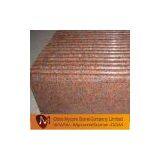 Maple red granite step