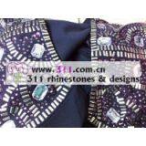 311 Shoulder Iron on Epoxy Hot-fix Heat Transfer Rhinestone Motif Design 2