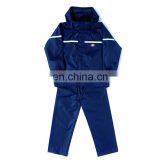 wholesale 100% polyester waterproof protective safety protective children boutique clothing pant coat design boys suits sets