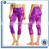 Best Quality Customizable Casual White Cotton Yoga Pants thumbnail-1