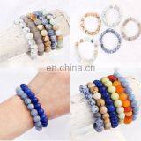 Amazonite Mala Beads Bracelets Summer Yoga Beads Bracelet 14 Colors thumbnail-1