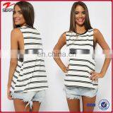 Strap Detail Tank Top Women Wholesale Oline Clothing Store thumbnail-1