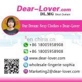 Kissable Xmas Night Santa Costumes Erotic Lingerie Sexy Mesh Chemise thumbnail-6