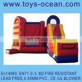 Inflatable Module Jumps With Slide,inflatable Mini Combo Jumper,air Module Bouncers