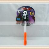 Plastic halloween devil ghost toy flashing stick