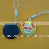 Handmade Round Shapes Custom Logo Soft Pvc Material Mobile Phone Cleaner,smartphone Display Cleaner Strap