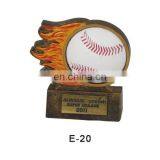 Resin Soccer Trophy Football Crafts Gifts for Wholesale