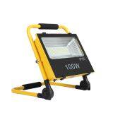 IP65 Dusk to Dawn Solar Floodlight, Remote Control 100W Outdoor Projector Reflector LED Solar Flood Light