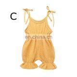 2019 Summer Linen Baby Bodysuit Romper Custom Printed Baby Onesie thumbnail-4