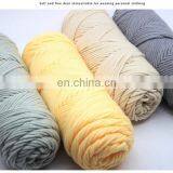 Oeko-Tex Standard Hot Sale 8ply Fancy Colored Milk Cotton Yarn for Knitting and Crocheting thumbnail-6