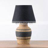 Antique Rope Pattern Desk Lamp and Cement Table Lamp thumbnail-2