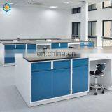 SGS Approved Laboratory Furniture Steel Work Bench With Cabinets thumbnail-7