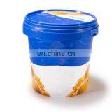 Safe Food Plate Containers Oven and Microwave Plastic Microwaveable IML Plastic Packaging Bucket thumbnail-5