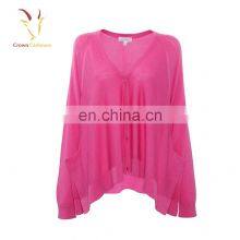 Large Oversize Loose Cardigan Knitted Robe thumbnail-2