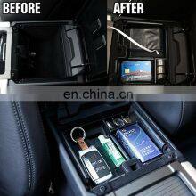 Interior Accessories Parts Silicone Armrest Rest Storage Box Center Control Console Organizer Tray For Land Rover Evoque 09-13 thumbnail-4