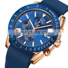 SKMEI 9253 Wholesale Brand 3atm Water Resistant Silicone Strap Original Luxury Quartz Watch thumbnail-2