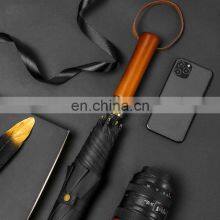Introducing Luxury Custom Logo 8 Rib Windproof Straight Waterproof Recycled Colour Umbrella thumbnail-1