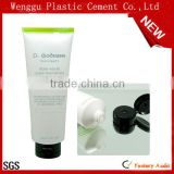 60mm clear soft plastic tubes use for cosmetics packaging Plastic soft cosmetic tube plastic tube flip top cap