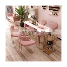 Economical Manicure Table And Chair Set Combination Manicure Shop Decoration Marble Modern Simple Manicure Table thumbnail-1