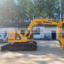Used Crawler Excavator 6ton Komatsu Mini Excavator Pc60-8 Pc60-7 Pc60