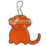 Soft Reflective Safety Keychain Hanger EN13356