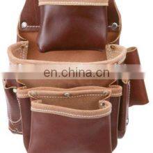 High Quality Heavy Duty Leather Tool Bag Pouch With Belt for Carpenter/ Electrician/ Handyman's Work Tool Bag Pouch thumbnail-4