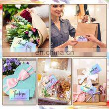 China Supplier Custom LOGO Printed Stickers Private Label Self Adhesive Waterproof Strong Glue Thank You Sticker thumbnail-2