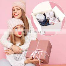 Custom Candle Box Engagement Paper Gift Box White Cardboard Paper Packaging Gift Box With Lids for Wedding Present thumbnail-5