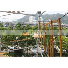 High Quality Climbing Frame Outdoor Obstacle Adventure High Rope Course For Sale thumbnail-4