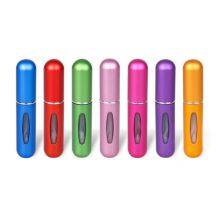 Colorful Empty 5ml 8ml Aluminum Travel Refillable Perfume Atomizer Bottles Spray thumbnail-5