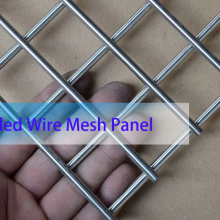 Stainless Steel 304 Welded Mesh Screen,steel Welded Mesh Panel /Stainless Steel Weld Wire Mesh Rolls. Strong Welded Screen Panel thumbnail-2