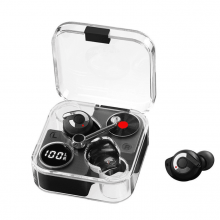 Stereo Tws Wireless Earphones LCD Display Earbuds Wireless Headphones Transparent Tws Earbuds thumbnail-4
