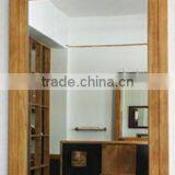 Wooden Bathroom Use Mirror Frame (with Mirror) thumbnail-1