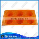 6 Cups Cake Silicone Bread Baking Mold thumbnail-3