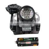 TD7318+2 Headlamp LED ABS Material Fishing And Running LED Headlamp thumbnail-2