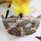 Yellow Roster Feather Decoration Party Mask Supplies thumbnail-4